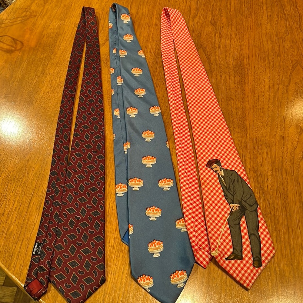 VINTAGE 🎄 Ties Bundle all different Brands ❤️